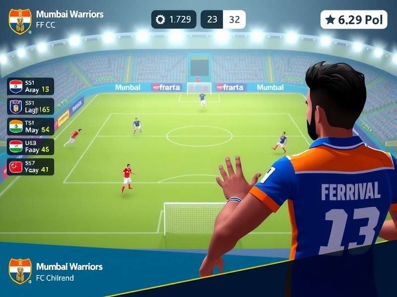 Mumbai Warriors FC gameplay screenshot